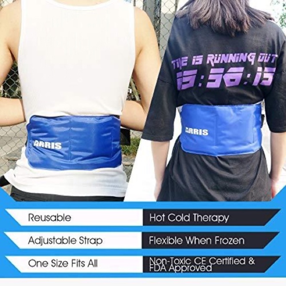 Hot/ Cold lower back wrap.  New in box